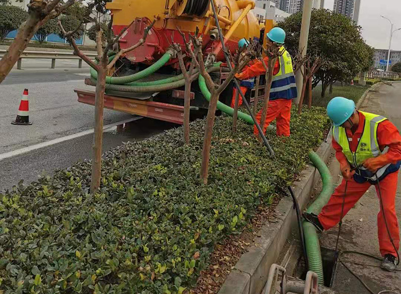岳池市政管道清淤
