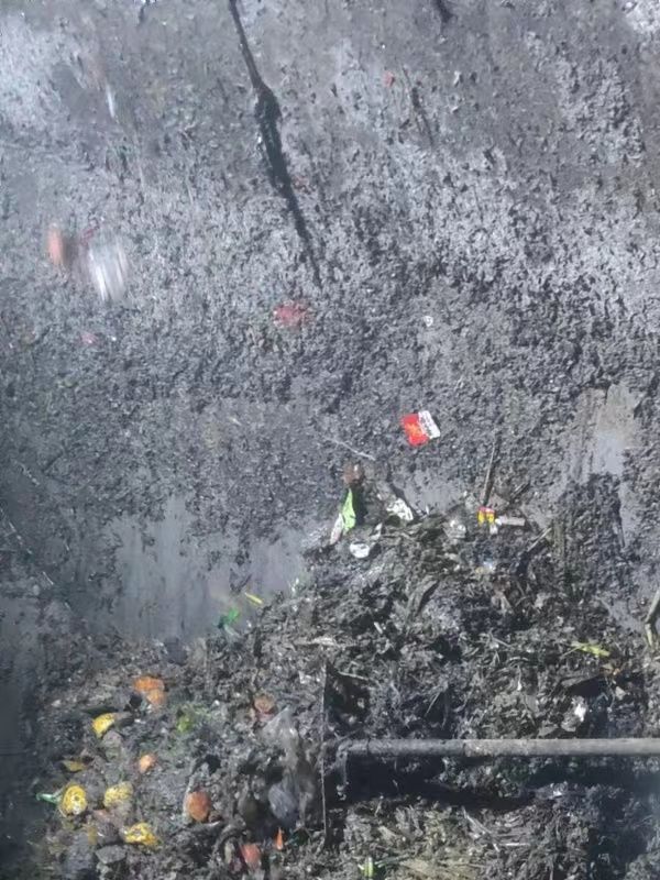 岳池污水池清理